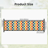60s Retro Garden Privacy Screen – Waterproof Patio & Railing Cover - Retro Privacy Screen