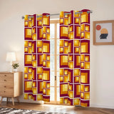 60s Retro Geometric Area Rug 12x9 ft – Large Midcentury Non-Slip Carpet - retro rug