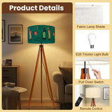 60s Retro Tripod Floor Lamp: Mid-Century Modern Light Smart LED Remote - retro floor lamps