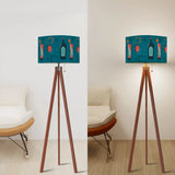 60s Retro Tripod Floor Lamp: Mid-Century Modern Light Smart LED Remote - retro floor lamps