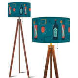 60s Retro Tripod Floor Lamp: Mid-Century Modern Light Smart LED Remote - US Plug - retro floor lamps