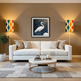 70s Retro Wall Sconces Set –  Smart LED, Multicolor Wavy