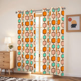 60s Retro Pattern Blackout Curtains - Midcentury Modern Home