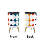 Retro 70s Bubble Design Plant Pot - Midcentury Modern Home Decor