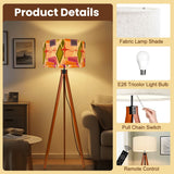 Atomic Retro Tripod Lamp – 60s Midcentury Modern Floor Light Smart LED