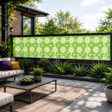 70s Daisies Fence Cover – Retro Waterproof Garden Privacy Screen - Retro Privacy Screen