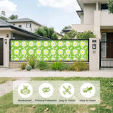 70s Daisies Fence Cover – Retro Waterproof Garden Privacy Screen - Retro Privacy Screen