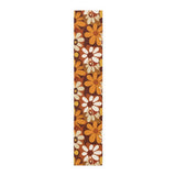 70s Flower Power Table Runner in 2 Sizes - Retro Midcentury Modern Decor - 16’’ × 90’’ / Polyester - retro table linen