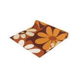 70s Flower Power Table Runner in 2 Sizes - Retro Midcentury Modern Decor - retro table linen