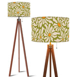 70s Retro Daisy Floral Tripod Floor Lamp: Mid-Century Modern Style - US Plug - retro floor lamps