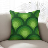 70s Retro Peacock Pillow Cover – Soft Cotton Blend Cushion Case - retro pillow