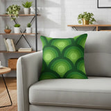 70s Retro Peacock Pillow Cover – Soft Cotton Blend Cushion Case - retro pillow