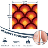70s Retro Stick & Peel Wall Panel Kit: Waterproof PVC Tiles Wall & Ceiling - Wall Coverings