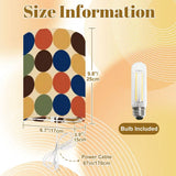 70s Retro Wall Sconces Set – Smart LED Multicolor Dots - retro wall sconces