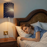 70s Retro Wall Sconces Set – Smart LED Sunburst Black - retro wall sconces