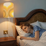 70s Retro Wall Sconces Set – Smart LED Yellow White - retro wall sconces