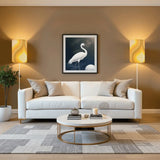 70s Retro Wall Sconces Set – Smart LED Yellow White - retro wall sconces