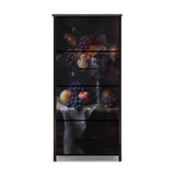 Baroque Still Life Print 4-Drawer Dresser – Moody Lightweight Storage