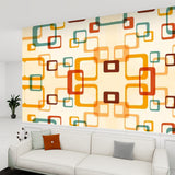 60s Retro Removable Wallpaper – Mid Century Modern Peel & Stick