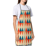 Atomic Retro 60s Print Apron with Front Pocket – Midcentury Kitchen Style