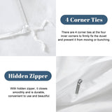 Retro 70s Twin Duvet Cover Set: Midcentury Modern Bedding (55"x79" / 140x200 cm)