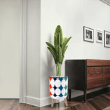 Retro 70s Bubble Design Plant Pot - Midcentury Modern Home Decor