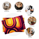 Midcentury Modern Placemats – Double Sided Reusable Table Mats