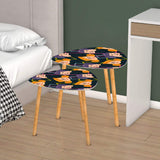 Triangle 60s Retro Tripod Nesting Table Set, Faces