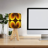 Scandi Tripod Table Lamp – Retro Midcentury LED Wooden Base Light