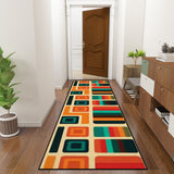 70s Retro Runner Rugs | Midcentury Style Floor Runners