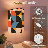 70s Retro Wall Sconces Set –  Smart LED, Geometric