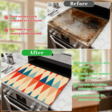 Retro Kitchen Stove Cover – 50s 60s Midcentury Modern Style