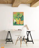 Set of 4 VINTAGE Design Prints of VEGETABLES FRUITS STILLS, vegan PRINTABLE WALL ART