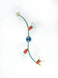 1990s Memphis Style CEILING or WALL SCONCE 4 spot light