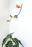 1990s Memphis Style CEILING or WALL SCONCE 4 spot light