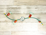 1990s Memphis Style CEILING or WALL SCONCE 4 spot light