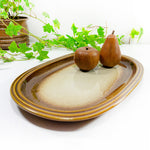 Mint condition! 1970s CERAMIC FONDUE snack tapas PLATE by Gertz, Westgermany 1 of 12