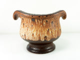 1960s midcentury Fat Lava CERAMIC PLANTER POT 513/14 by Dümler Breiden