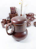 Tea and Coffee Pot of 1970s THOMAS VINTAGE TABLEWARE 'Kiruna braun'
