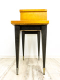 Single MIDCENTURY NIGHTSTAND or CABINET in empire style with drawer, France 1960s