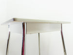 Square original 1960s Formica Resopal Chrome KITCHEN TABLE