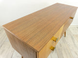 Rare but perfect 60s Wooden BICOLOR SIDEBOARD CABINET credenza