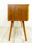 Rare but perfect 60s Wooden BICOLOR SIDEBOARD CABINET credenza