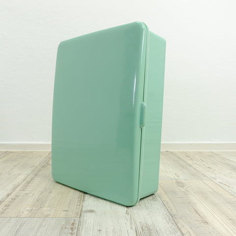 1960s Turquoise Italian Design BATHROOM Medicine CABINET 'Cenisio' by CM Torino