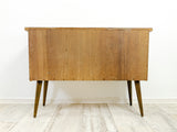 1960s midcentury teak top SIDEBOARD CABINET CREDENZA with 3 drawers