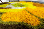 Rare original 1970s MIDCENTURY flower power carpet RUG 'Allegro' by DESSO