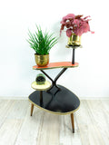 Colorful 1960s Westgerman MIDCENTURY PLANT STAND 4 tiers