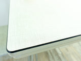 Extendable rectangular 1960s Resopal Chrome KITCHEN TABLE
