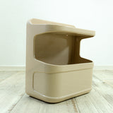 Set of 2 Westgerman 70s plastic bathroom shelf + MEDICINE CABINET 'Gerda'