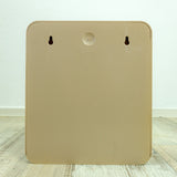 Set of 2 Westgerman 70s plastic bathroom shelf + MEDICINE CABINET 'Gerda'